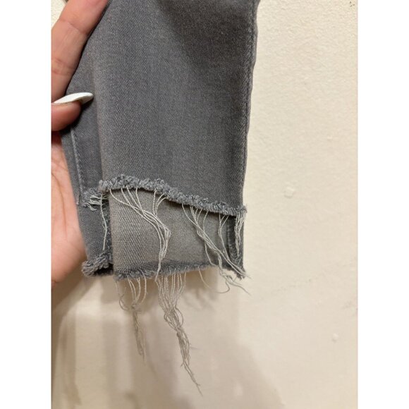 AG Adriano Goldschmied Farrah Ankle High Rise Jeans Size 27 (10 Y Grey Shadow ) - Picture 5 of 9